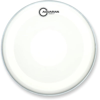 Aquarian Studio-X Texture Coated Drum Head with Power Dot, 18-Inch (TCSXPD18)