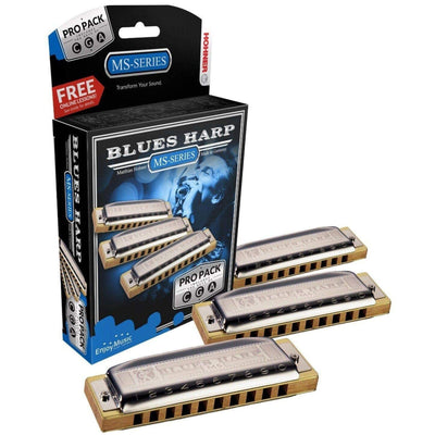 Hohner Blues Harp Boxed; Key of A (532BX-A)