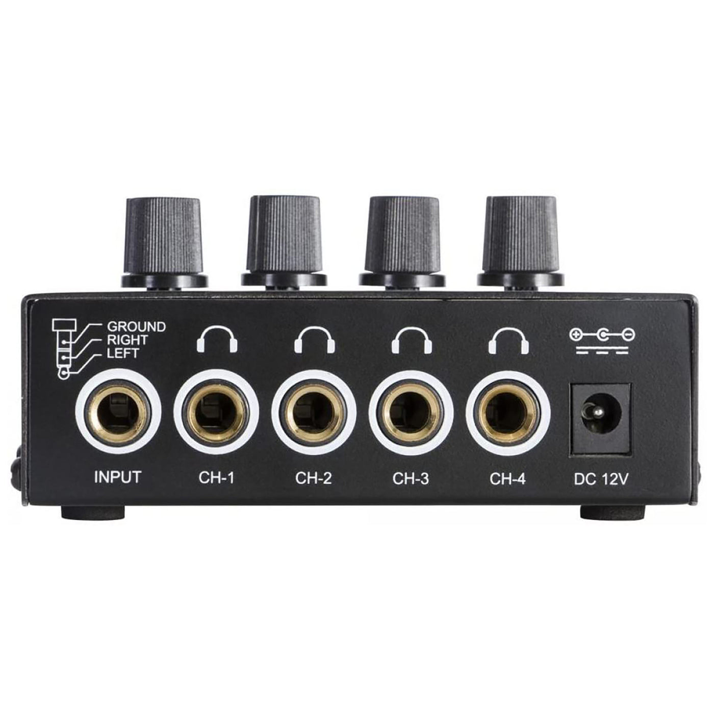On-Stage Stands HA4000 Headphone Amp, 4-Channel