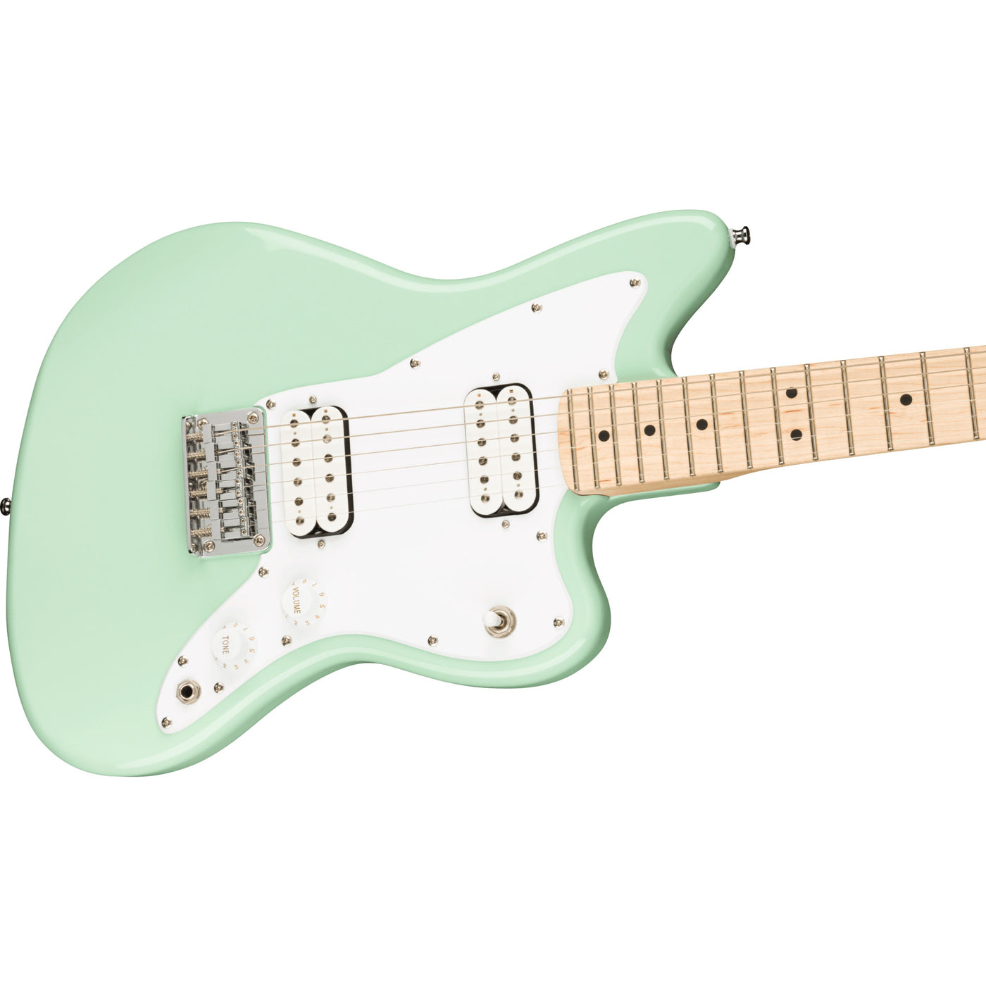 Fender Mini Jazz Master HH Electric Guitar, Surf Green (0370125557)