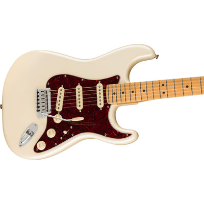 Fender Player Plus Stratocaster Electric Guitar, Olympic Pearl (0147312323)