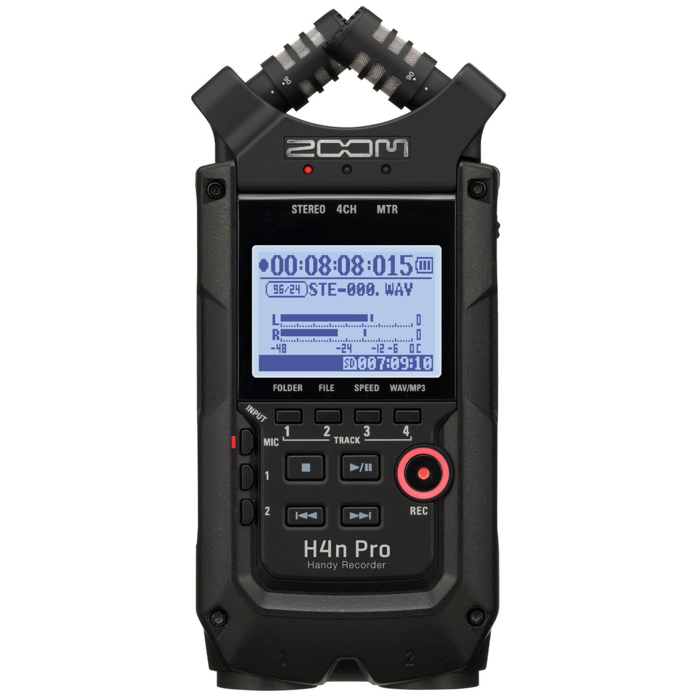 Zoom H4n Pro Handy Recorder - Black