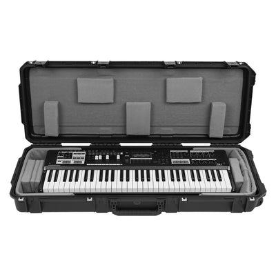 SKB Cases 3i-4214-TKBD iSeries 61 Note Narrow Keyboard Case with Think Tank Interior, 39.5 x 13.5 x 3.75-Inch