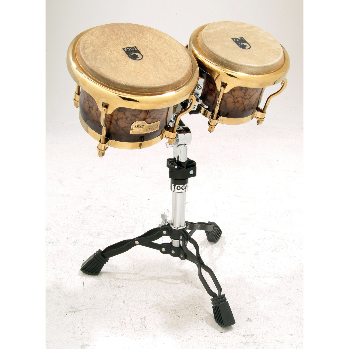 Toca TSBST Low Rider Bongo Drum Stand for Musicians, Performances, and Recording