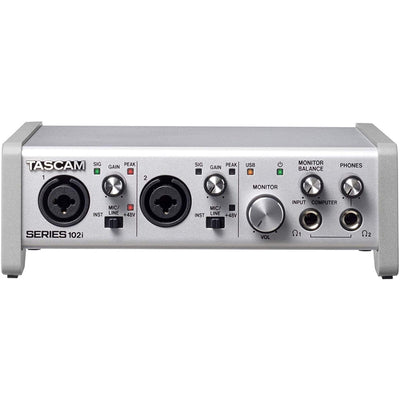 Tascam SERIES 102i 10 IN/2 OUT USB Audio/MIDI Interface
