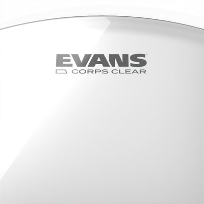 Evans Corps Clear Marching Tenor Drum Head, 6-Inch (TT06CC)