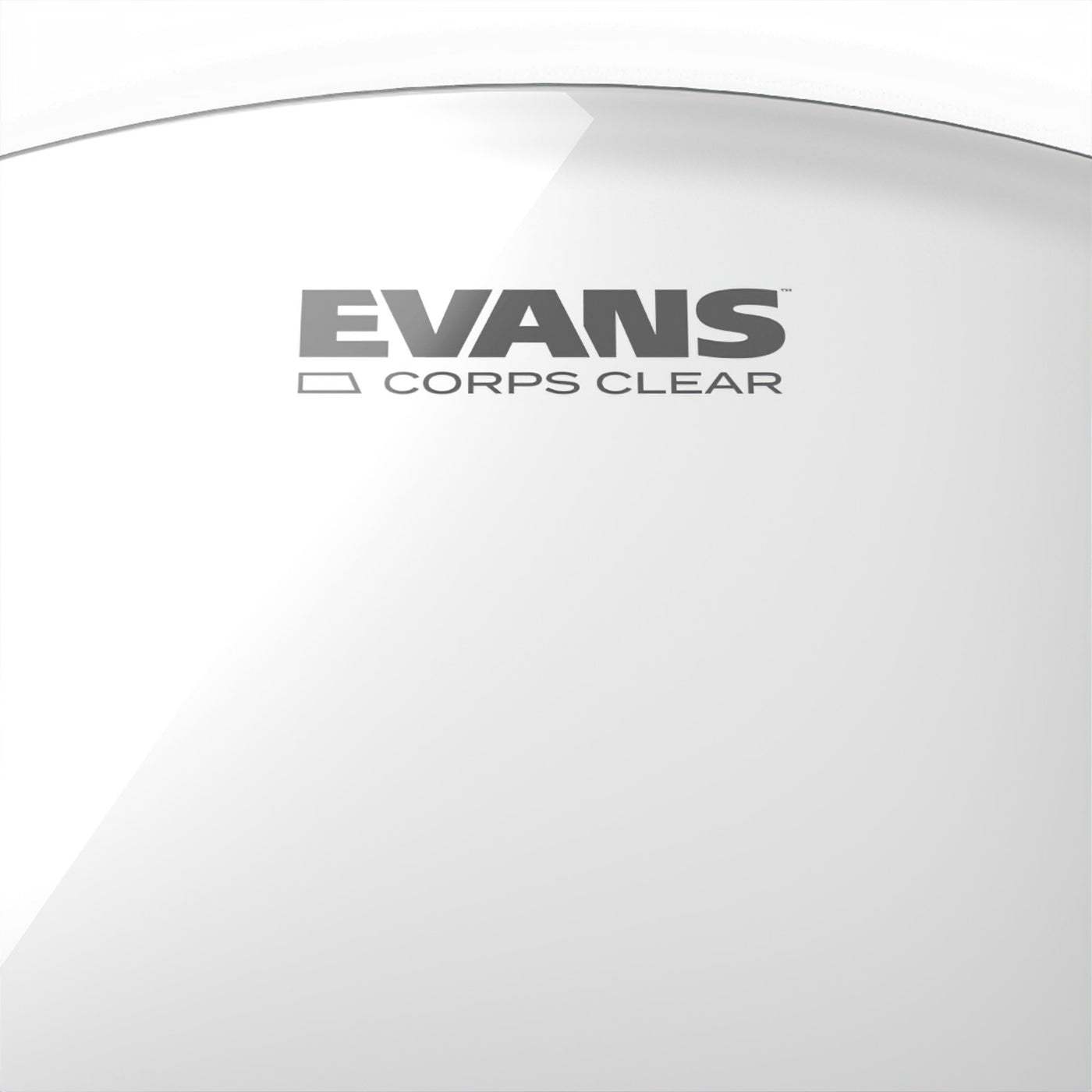 Evans Corps Clear Marching Tenor Drum Head, 13-Inch (TT13CC)