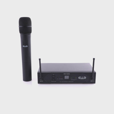 CAD Audio WX1600G StageSelect UHF Wireless Handheld Microphone System with CADLive D90 Capsule (WX1600G)