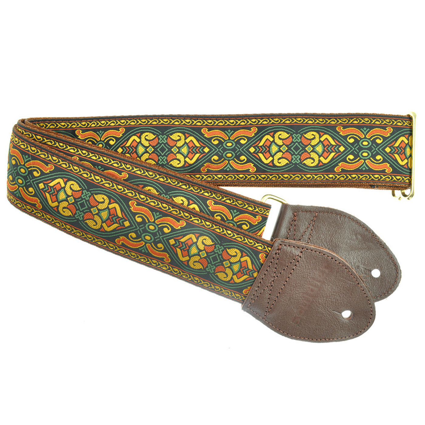 Souldier GS0251NM05WB - Handmade Seatbelt Guitar Strap for Bass, Electric or Acoustic Guitar, 2 Inches Wide and Adjustable Length from 30" to 63"  Made in the USA, Braveheart