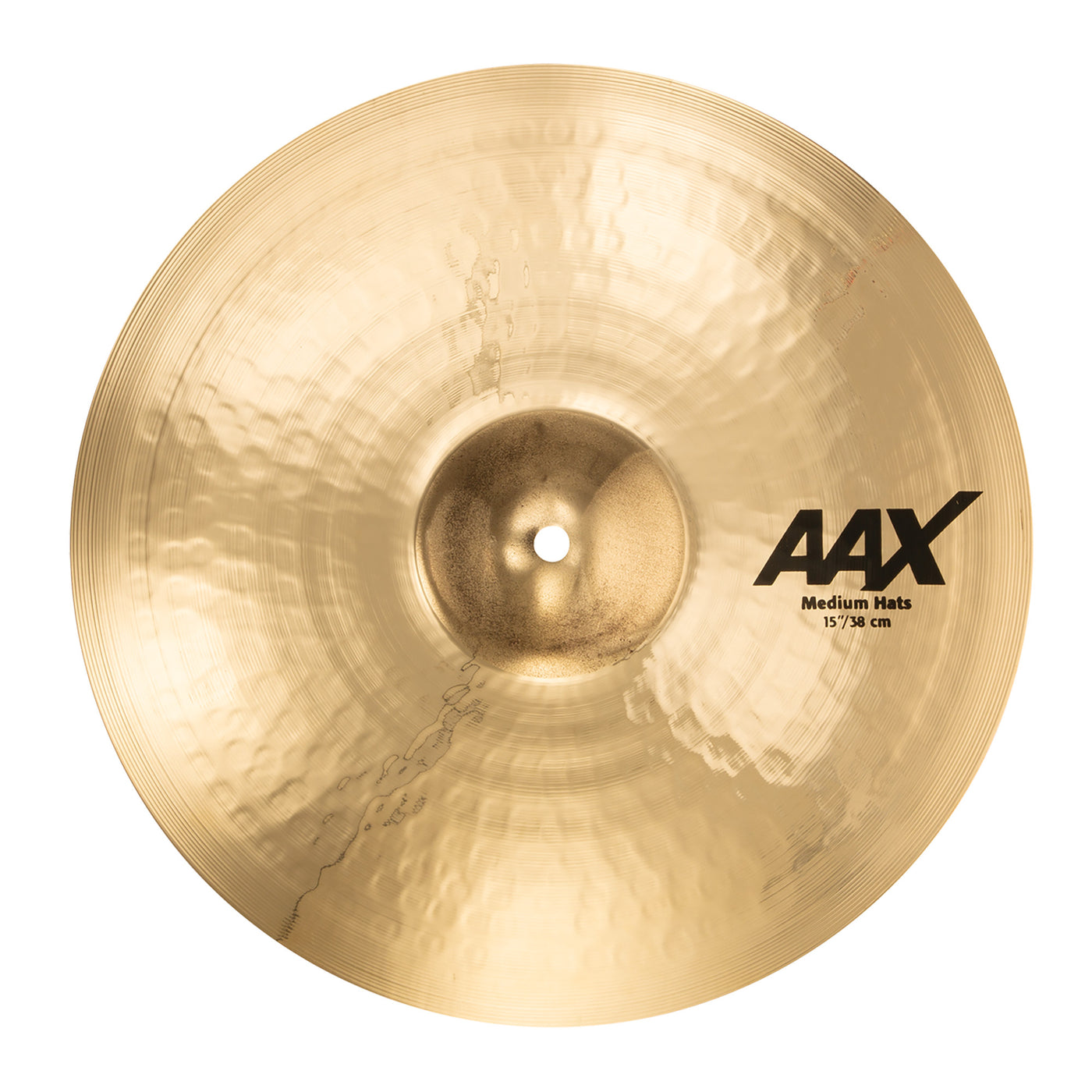 Sabian 15" AAX Medium Hi-Hat Cymbals - Brilliant Finish