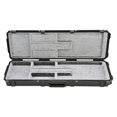 SKB Cases 3i-5014-OP iSeries Waterproof ATA Open Cavity Electric Bass Case with TSA Latches and Wheels