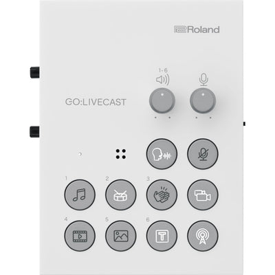 Roland GO:LIVECAST Audio Interface Live Streaming Equipment Studio for Smartphones