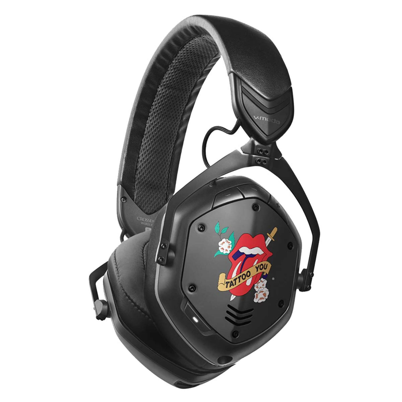 V-Moda x Rolling Stones Crossfade 2 Wireless Bluetooth Over-Ear Headphones - Tattoo You