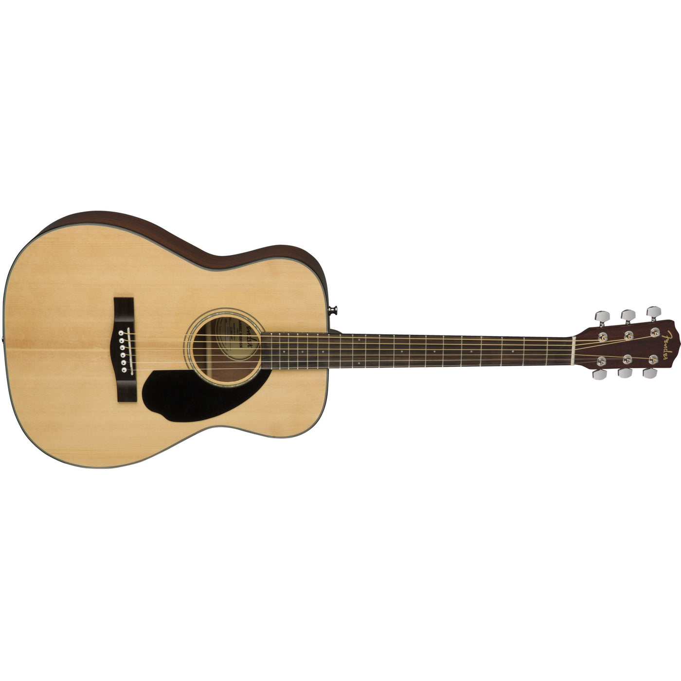 Fender CC-60S Concert Acoustic Guitar, Natural (0970150021)