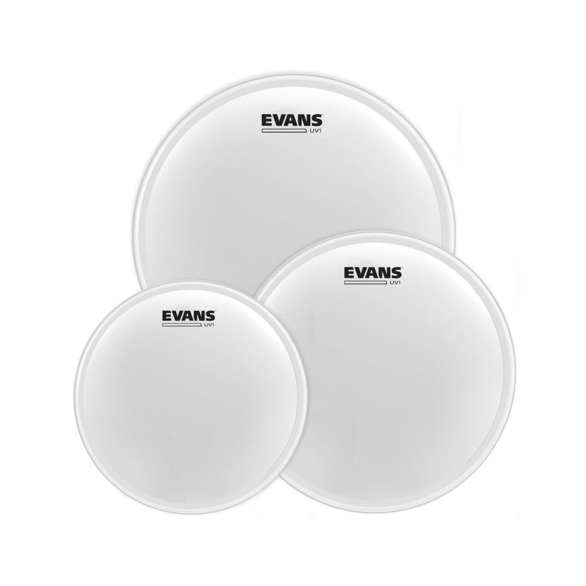 Evans UV1 Coated Tom Pack, Fusion - 10/12/14" – Interstate Music