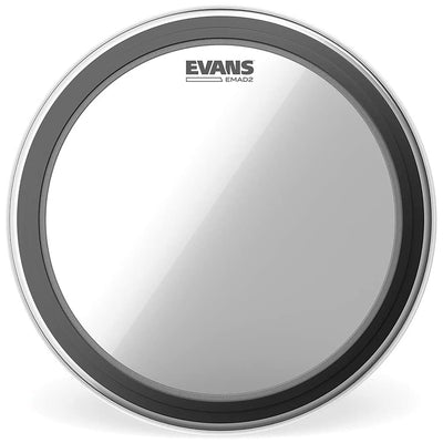 Evans EMAD2 Clear Bass Drum Head, 20 Inch