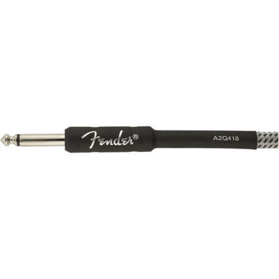 Fender Professional Series 25-Foot Straight to Straight Instrument Cable-Grey Tweed (0990820071)