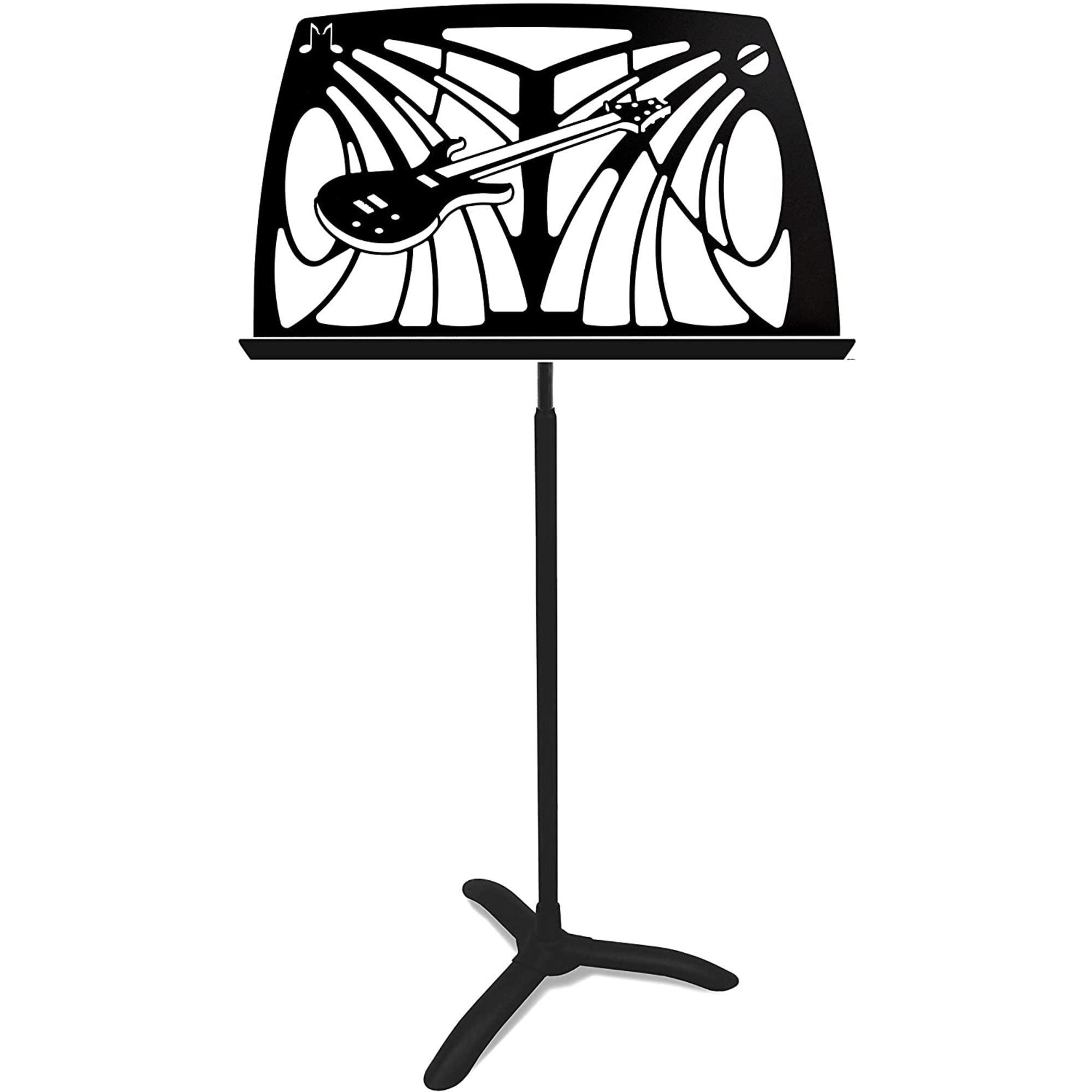 Manhasset Noteworthy Electric Guitar Design Music Stand, Black – Interstate Musi