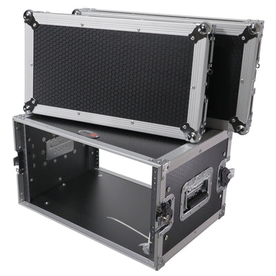 ProX X-6UE 6U Deluxe Effects Rack Case with Handles, Pro Audio Gear, 14" Deep, 19" Width