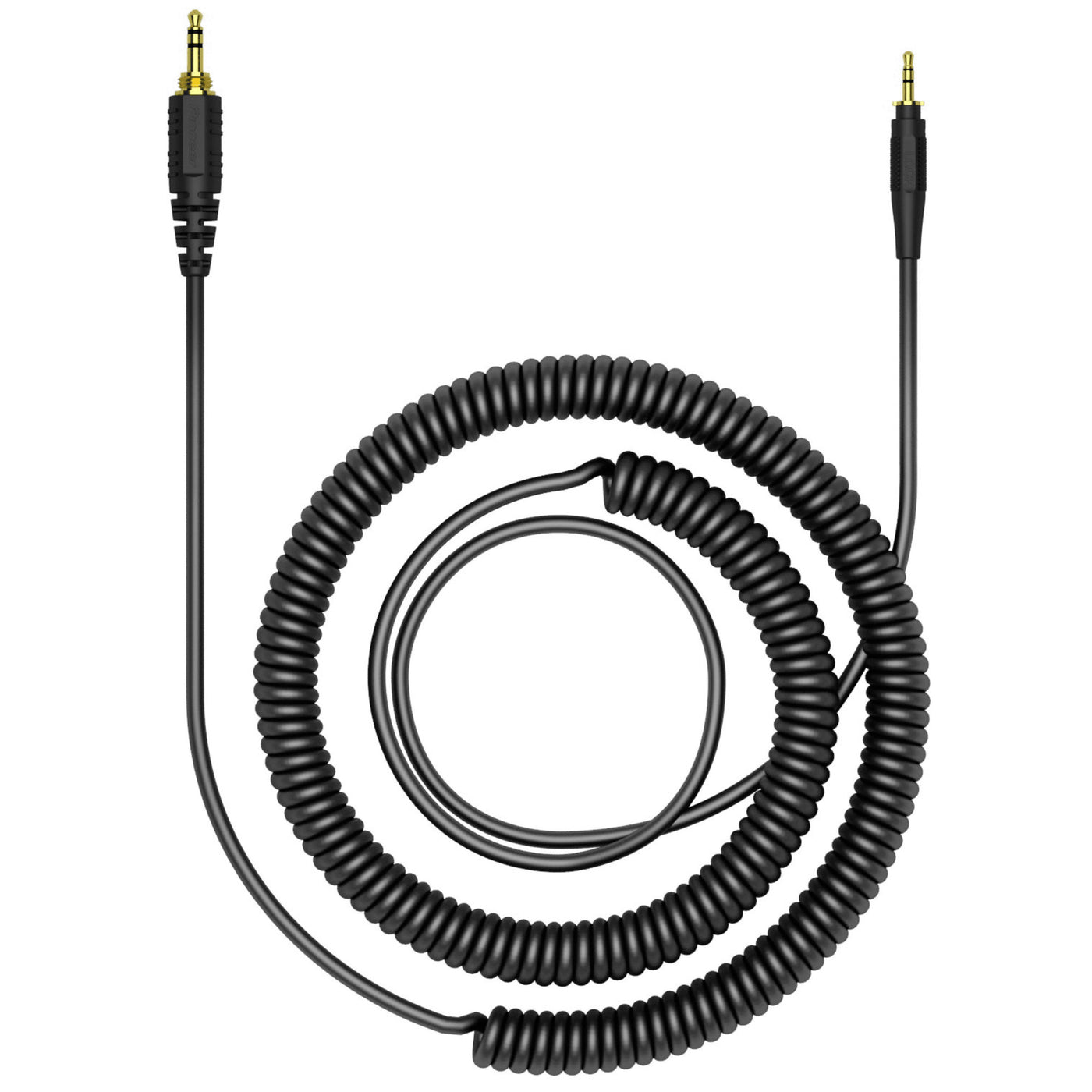Pioneer DJ HC-CA0401 Coiled Extension Cable, 47.24-inch, for HRM-7/6/5 Studio Wired Headphones for Professional Audio, Aux Cable Cord for DJ Equipment and Recording