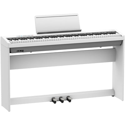 Roland FP-30X Digital Home Piano Keyboard 88 Keys Stereo Amplifier, Bluetooth MIDI & Audio, White