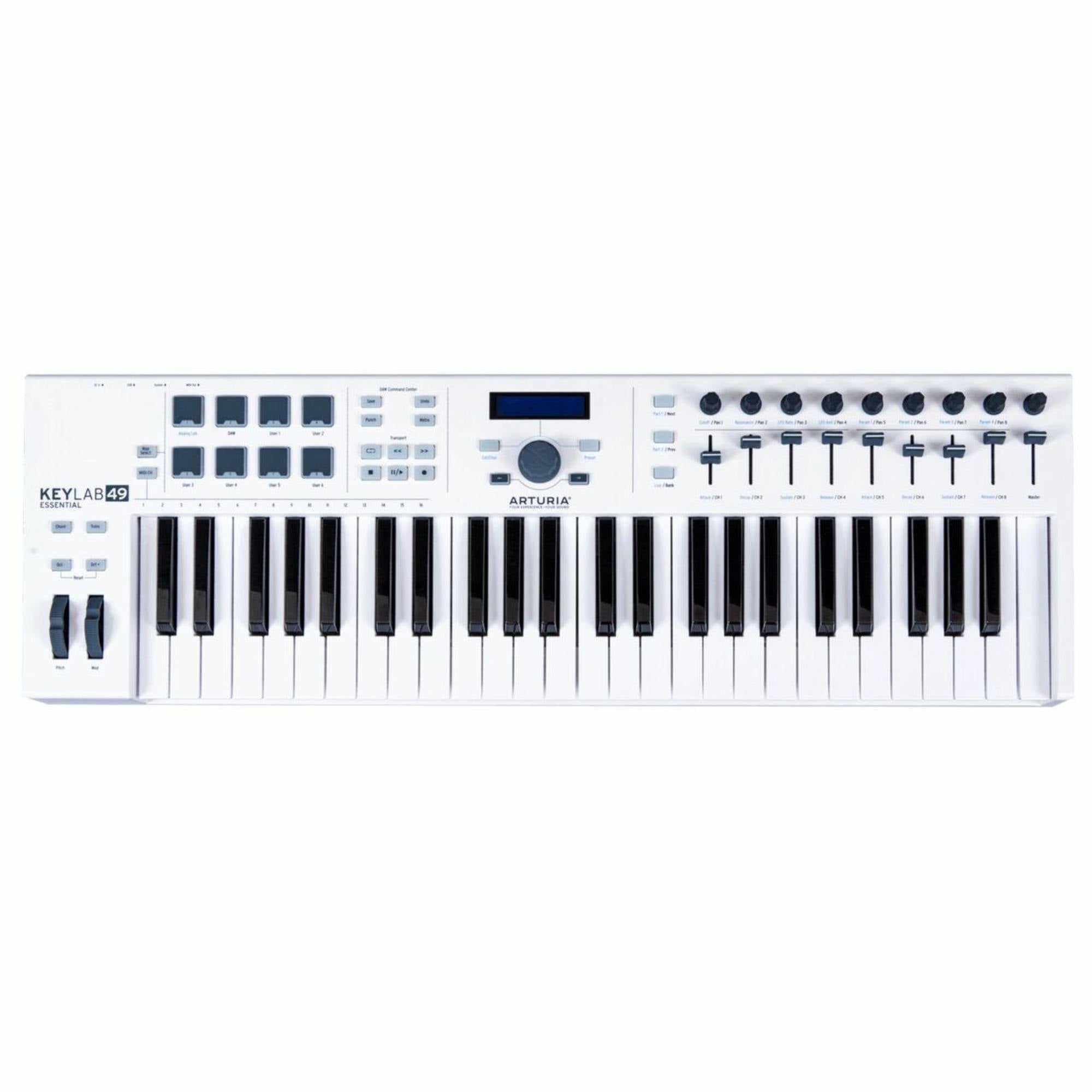Arturia Keylab 49 Essential Keyboard Controller - White – Interstate Music