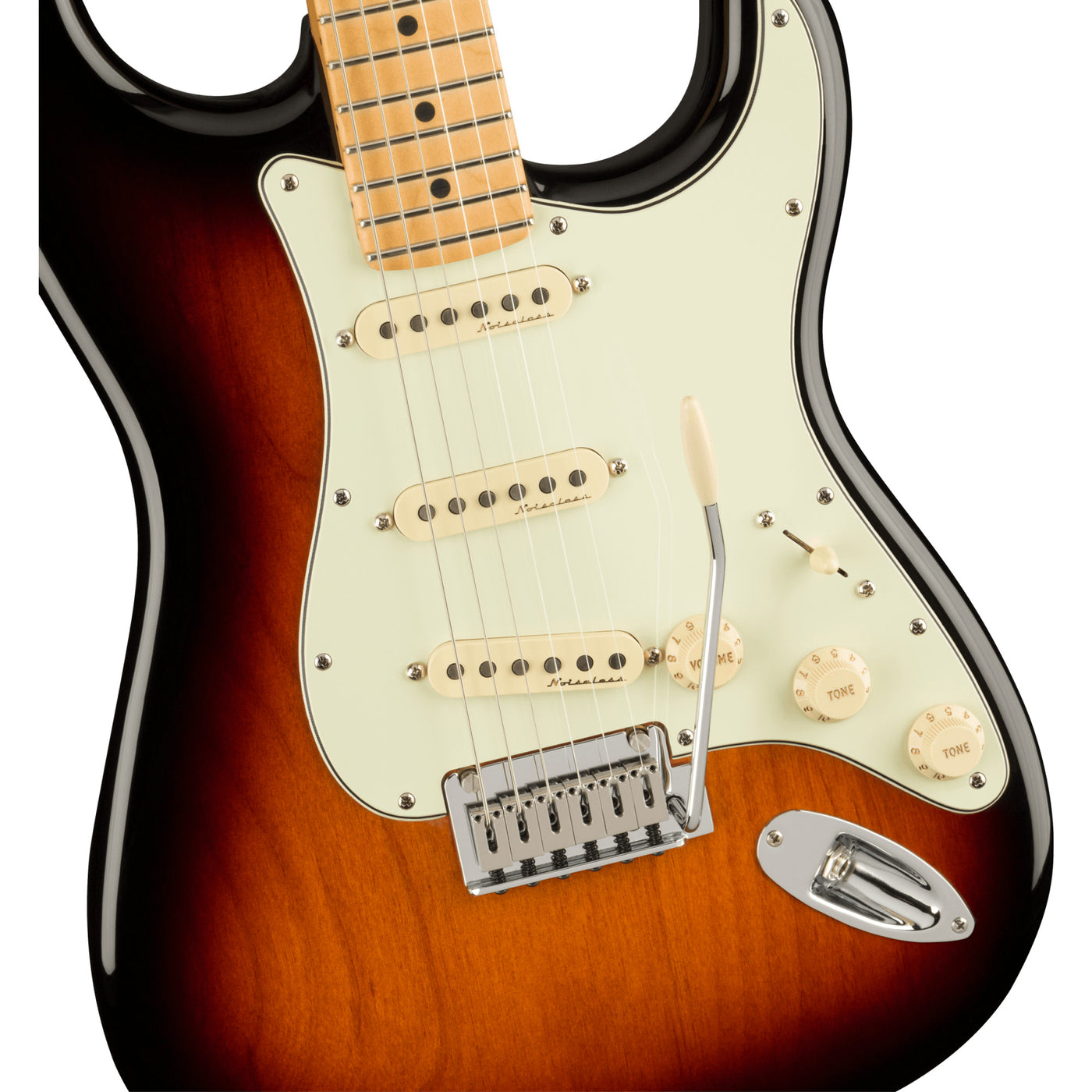 Fender Player Plus Stratocaster Electric Guitar, 3-Color Sunburst (0147312300)