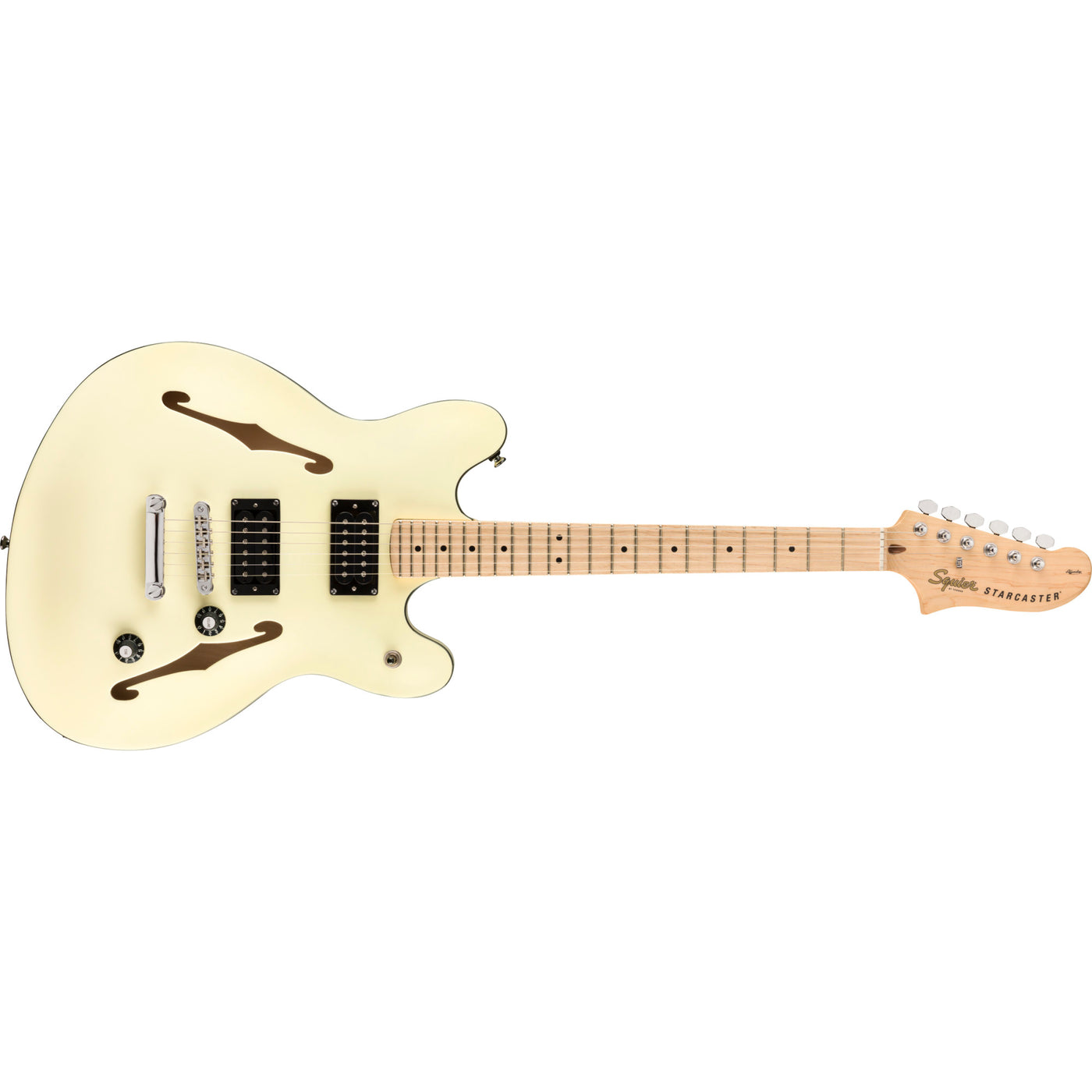 Fender Affinity Series Starcaster Electric Guitar, Olympic White (0370590505)