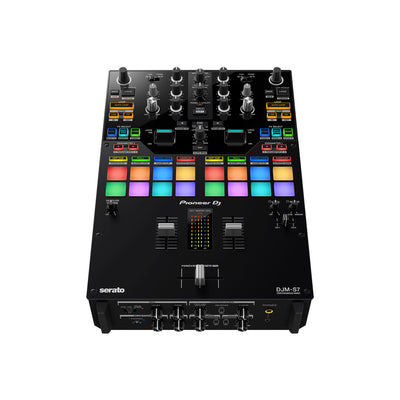Pioneer DJ DJM-S7 Scratch-Style 2-Channel DJ Performance DJ Mixer, Professional DJ Equipment Audio Switcher Interface
