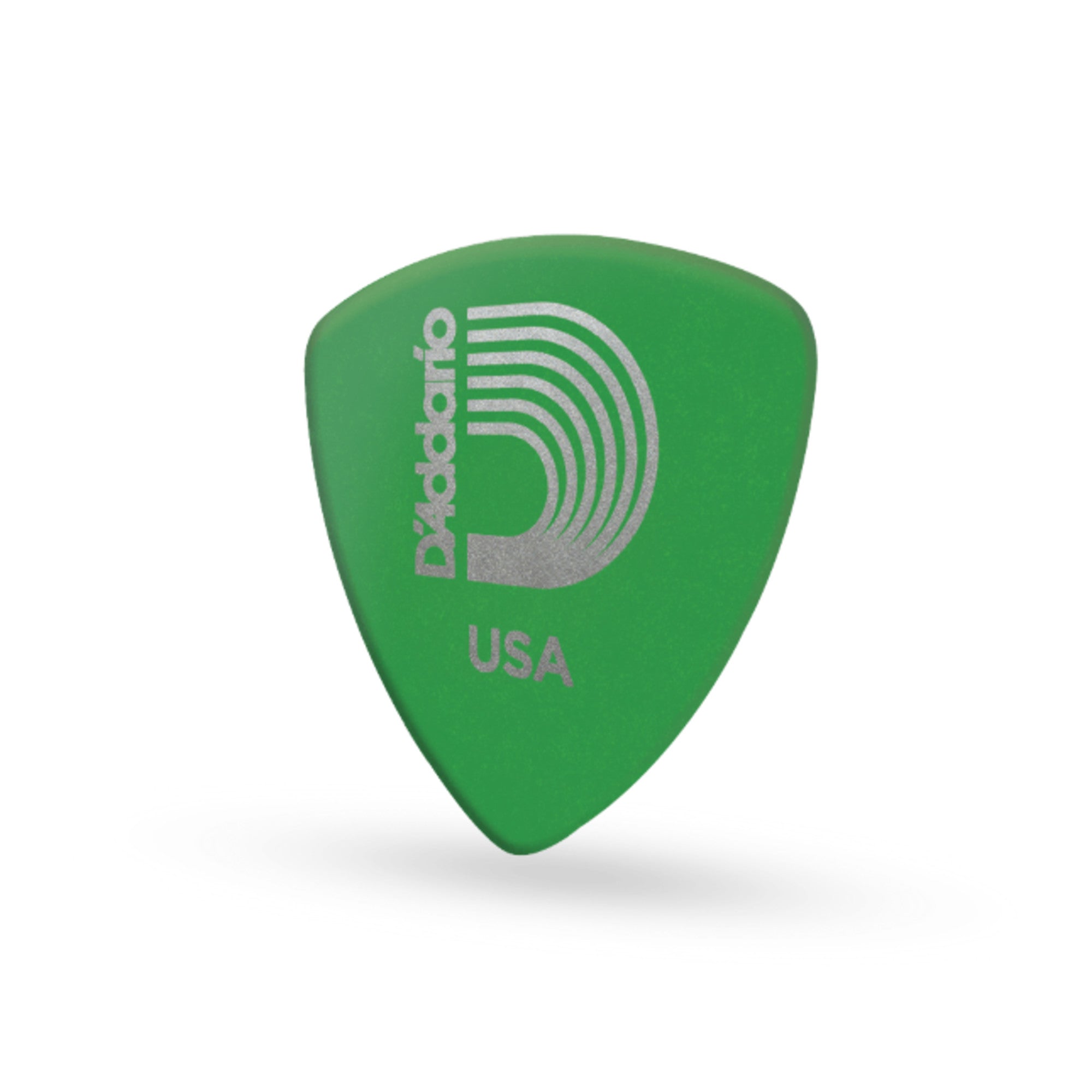 D'Addario Duralin Guitar Picks, Medium, 25 Pack, Wide Shape, Green – Interstate