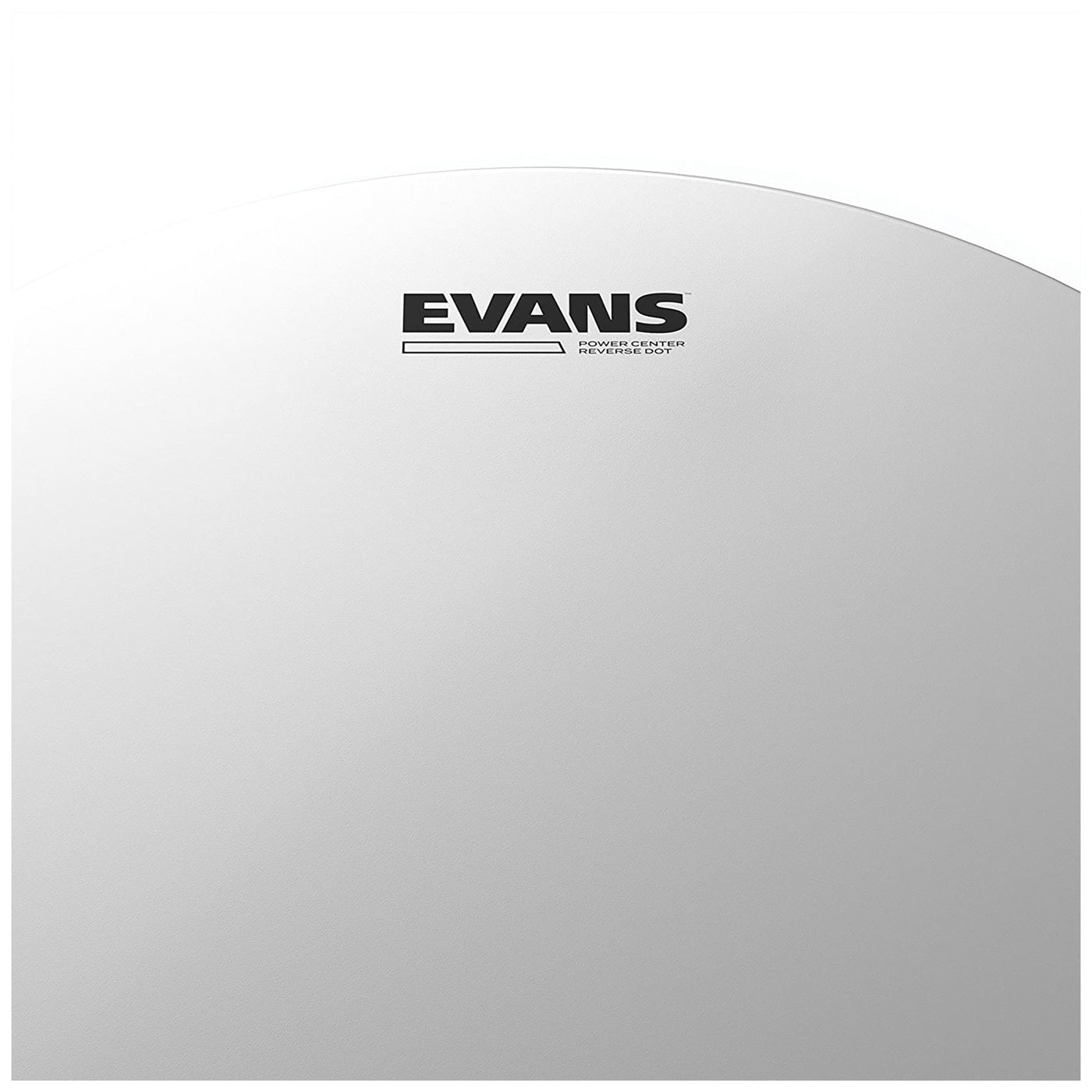 Evans Power Center Reverse Dot Drum Head, 13 Inch