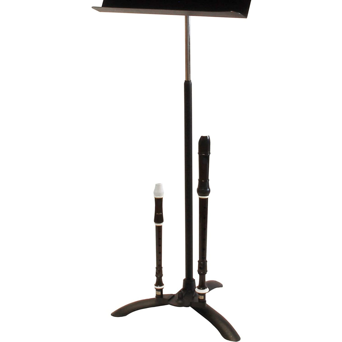 Manhasset Universal Dual Stand Adapter for Wind Instruments, Black (1420)