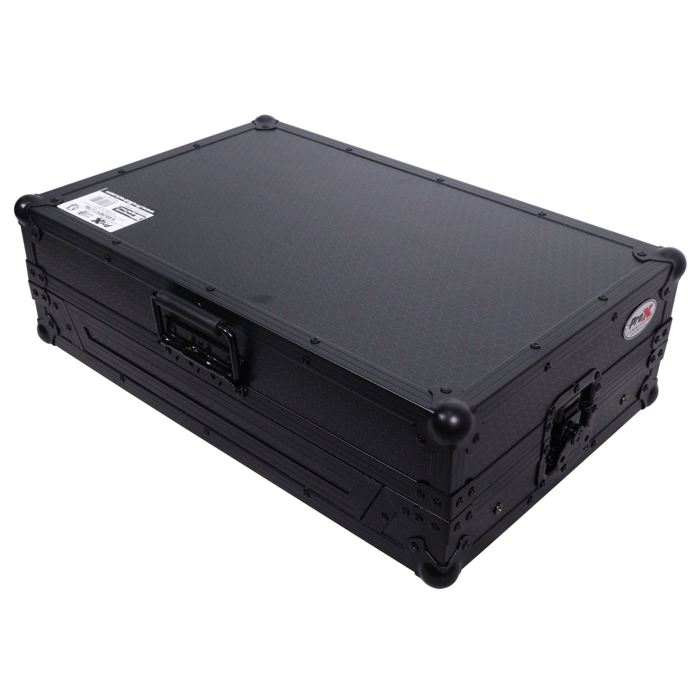 ProX X-DDJREV1LTBL ATA Flight Case, For Pioneer DDJ-REV1 DJ Controller, With Laptop Shelf, Pro Audio Gear Storage, Black