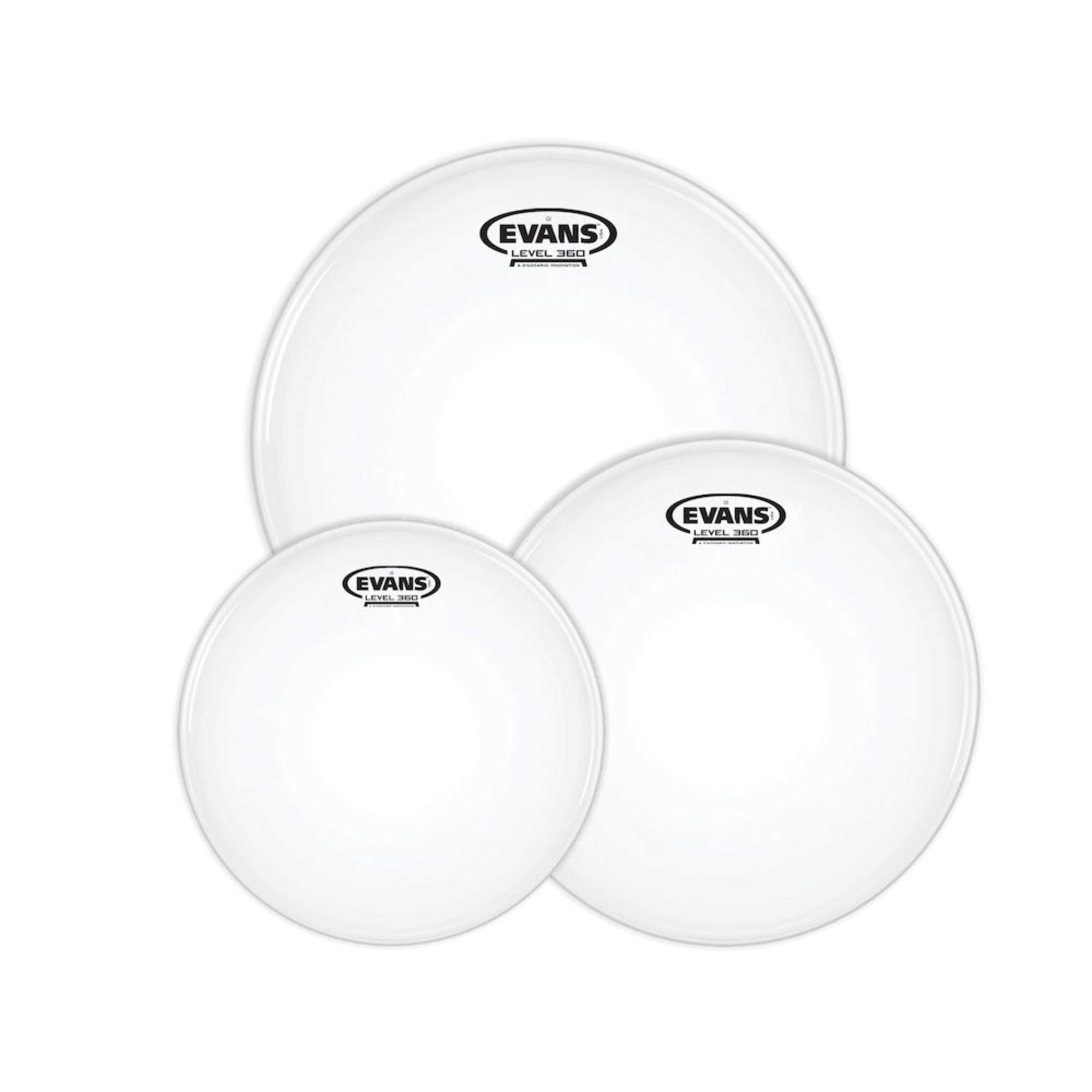 Evans G1 Coated Tom Pack, Fusion - 10/12/14" – Interstate Music