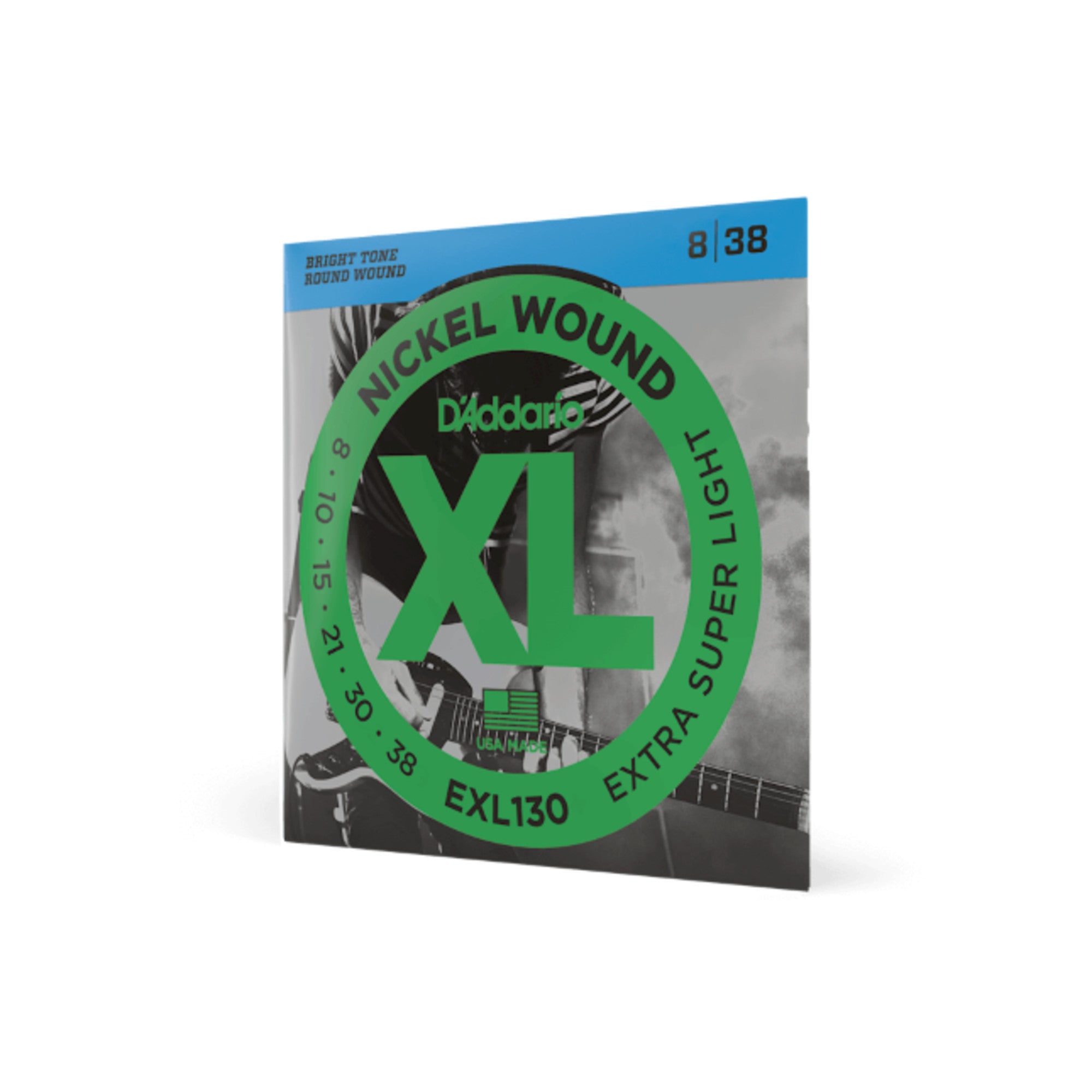 D'Addario Nickel Wound Electric Guitar Strings, Extra-Super Light, 08- – Interst