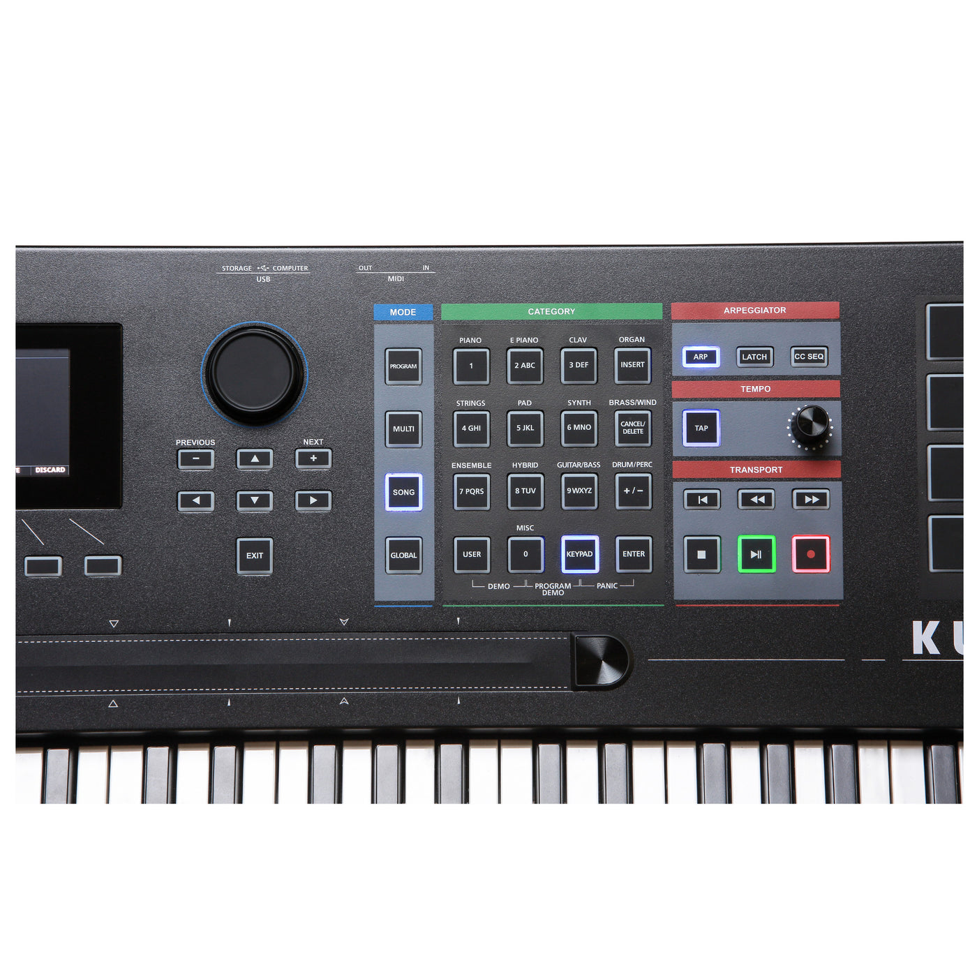 Kurzweil K2700 Synthesizer Workstation, 88-Key