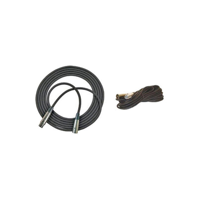 Astatic 40-355 30' XLR to TA4F Microphone Cable, Black