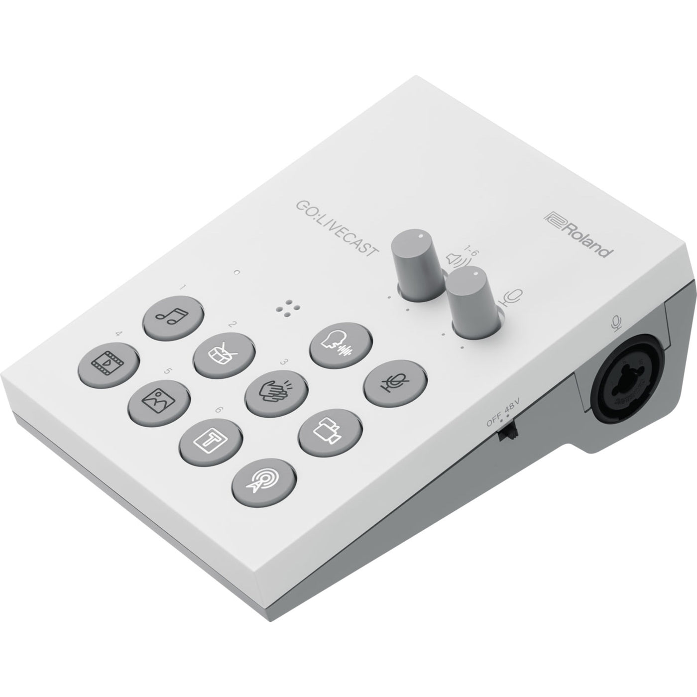 Roland GO:LIVECAST Audio Interface Live Streaming Equipment Studio for Smartphones