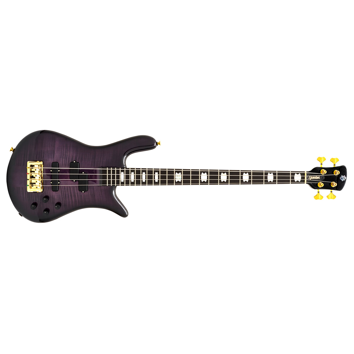 Spector Euro 4 LT Electric Bass Guitar - Violet Fade Gloss