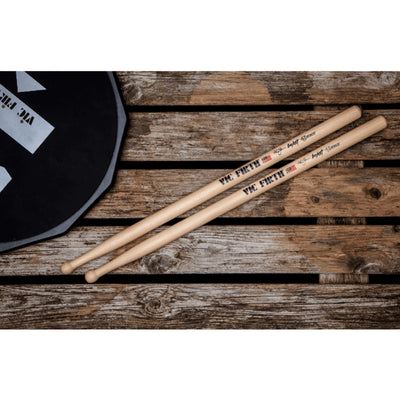 Vic Firth Corpsmaster Signature Snare - Thom Hannum Beast Drumstick (STH4)