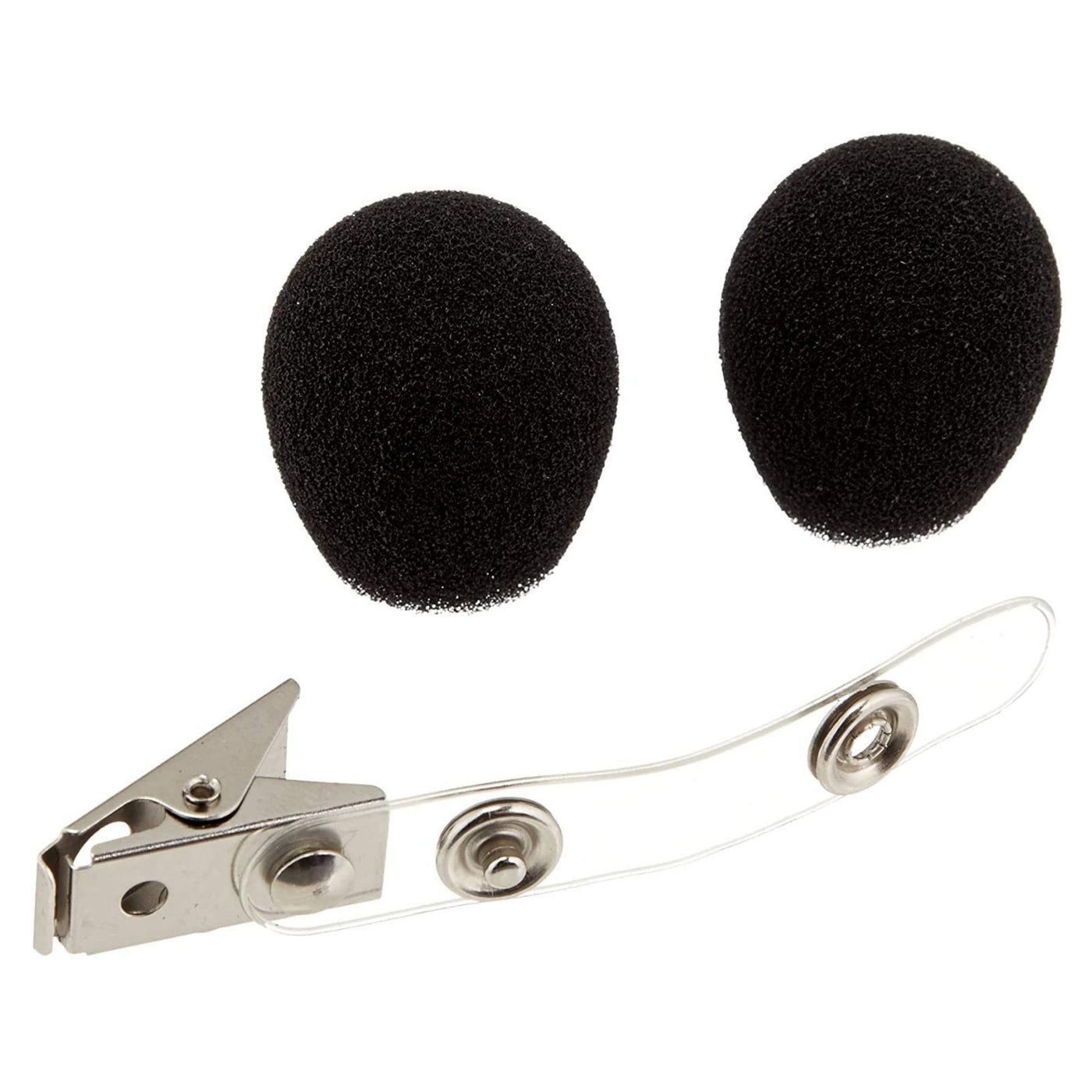 Shure RK318WS Headset Microphone Windscreen and Clothing Clip