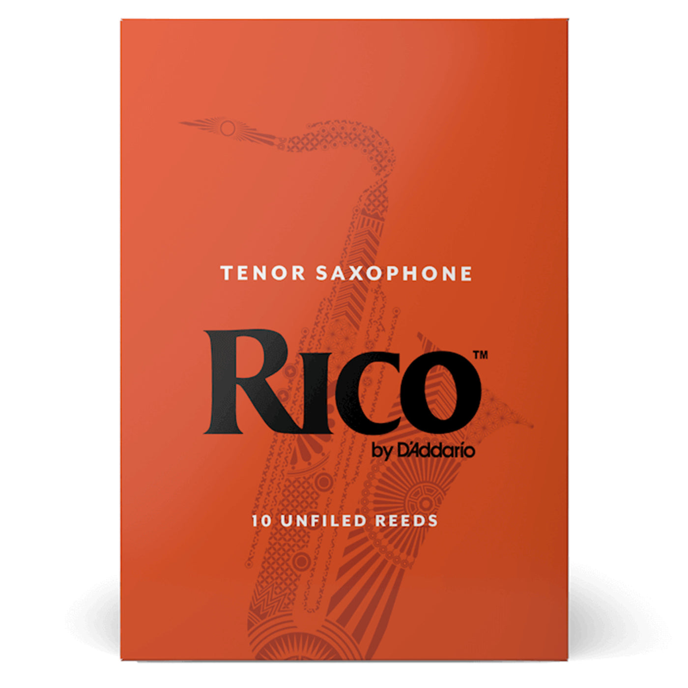 Rico by D'Addario Tenor Sax Reeds, Strength 2.5, 10-pack