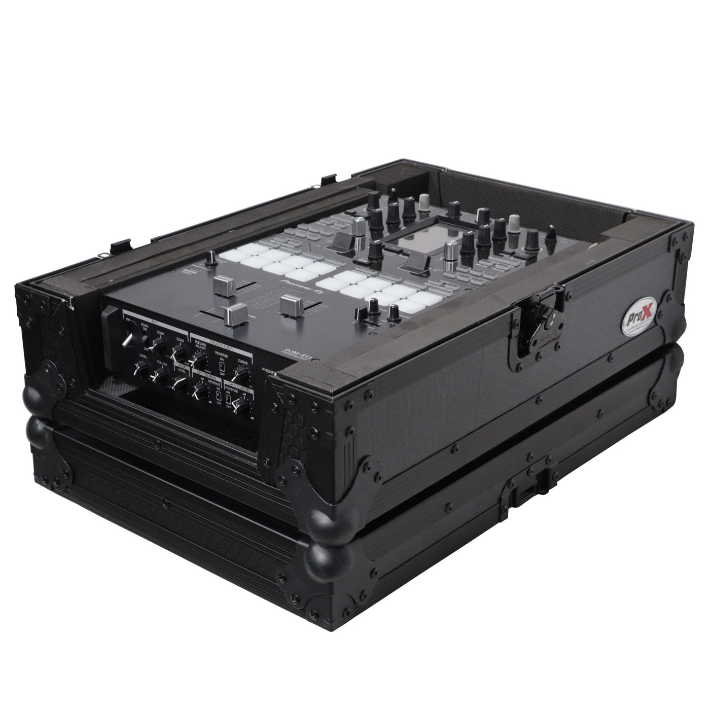 ProX XS-M11BL Universal Flight Case For DJ Mixers, Fits Pioneer DJM S11 / Rane 70 / 72 MK2, Pro Audio Equipment Storage