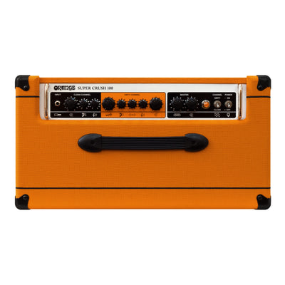 Orange Amps Super Crush Combo, Two-Channel, All-Analog, 100-Watt 1x12 Combo - SUPER-CRUSH-100-C-BK