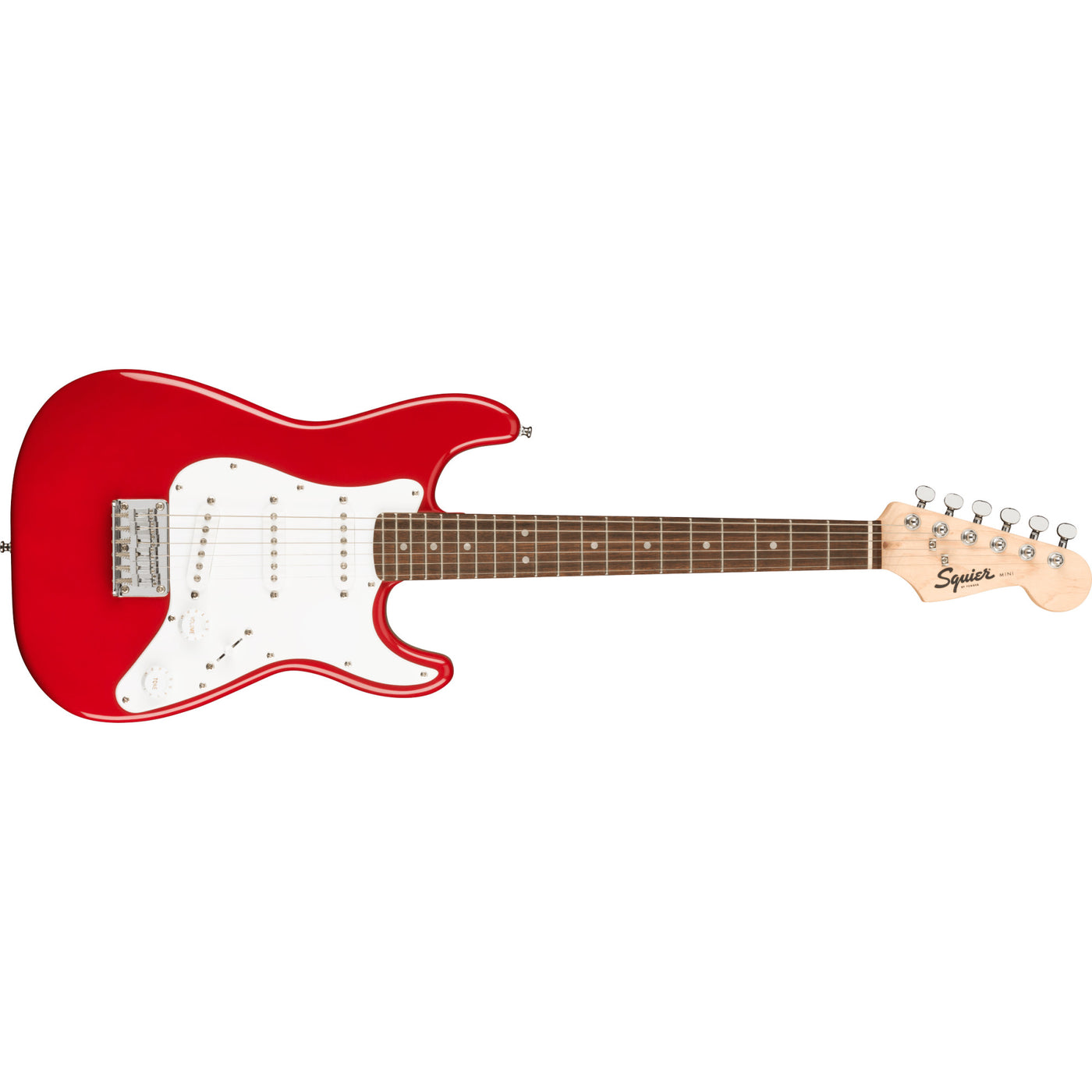 Fender Mini Stratocaster Electric Guitar, Dakota Red (0370121554)