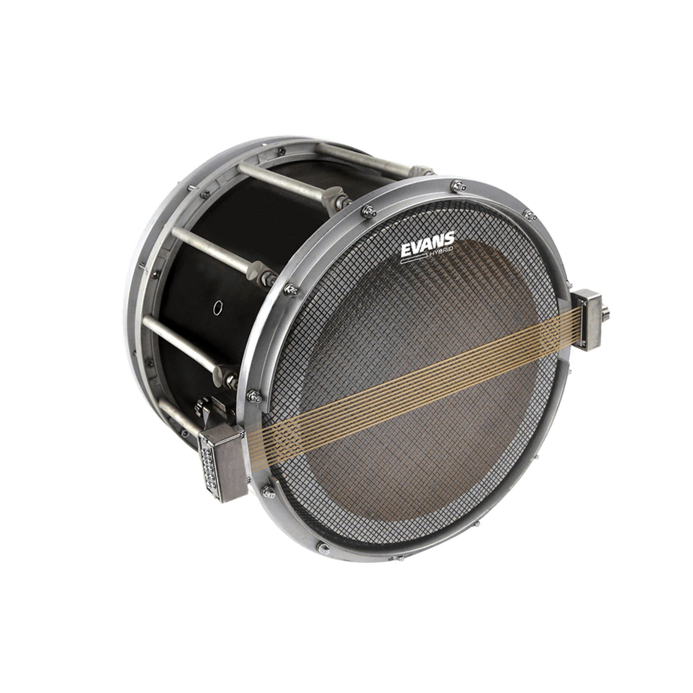 Evans Hybrid Series Marching Snare Side Drum Head, 13 Inch