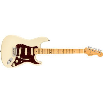 Fender American Professional ll Stratocaster Electric Guitar, Olympic White (0113902705)