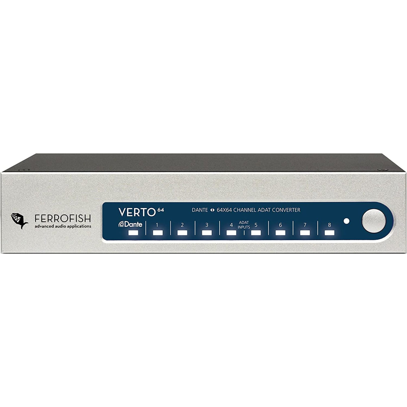 Ferrofish VertoMX Multi-Channel Analog MADI-Dante Converter Pro Audio Interface, 64x64