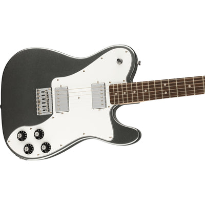 Fender Affinity Series Telecaster Deluxe Electric Guitar, Charcoal Frost Metallic (0378250569)