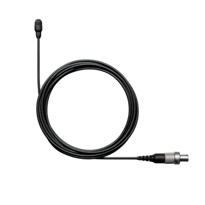 Shure TwinPlex TL47 Subminiature Lavalier Microphone, Omnidirectional, Black, MTQG Connector with Accessories